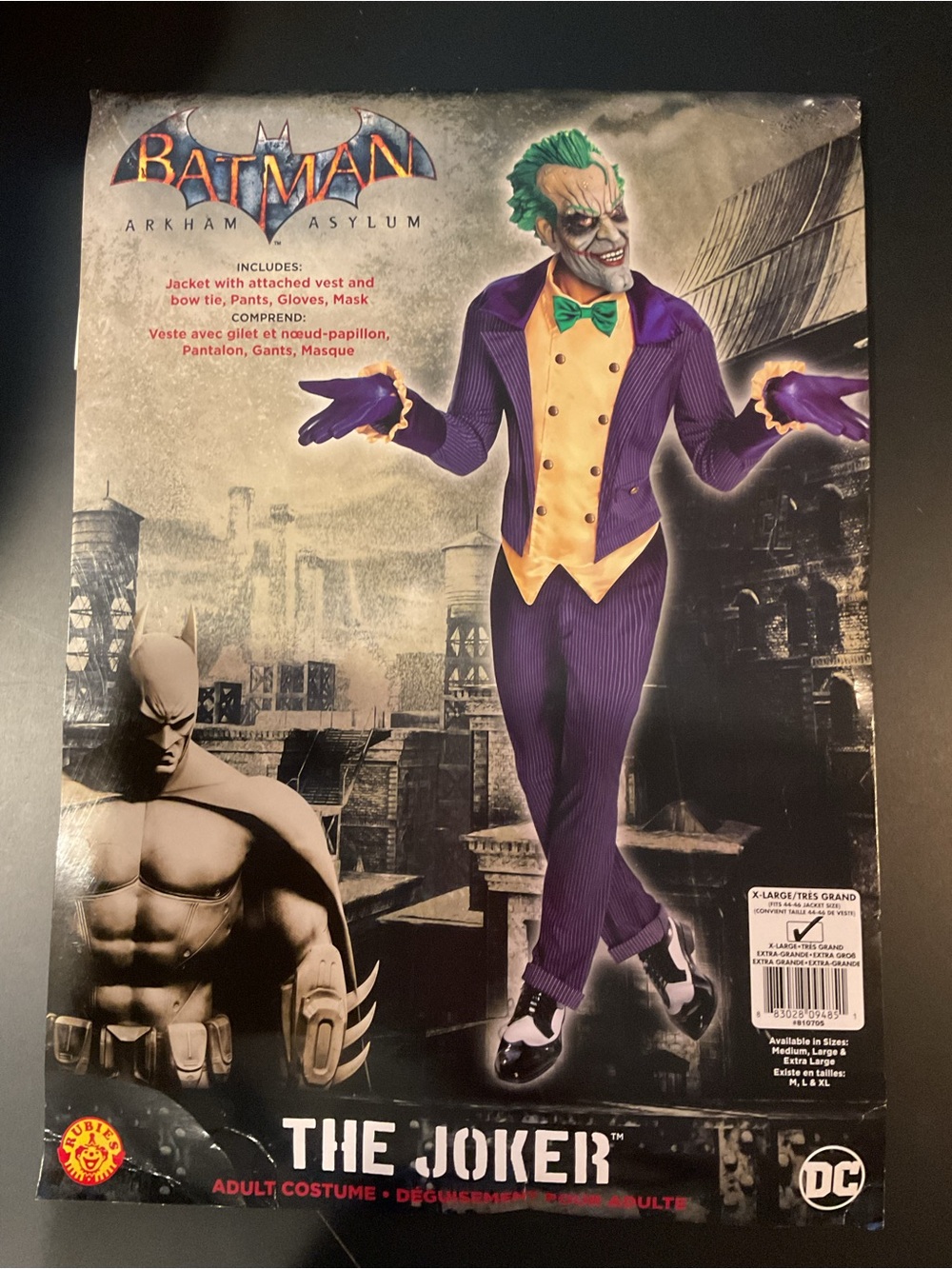 Rubie's Batman: Arkham Asylum The Joker Costume